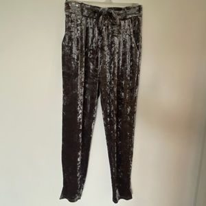 Velvet pants